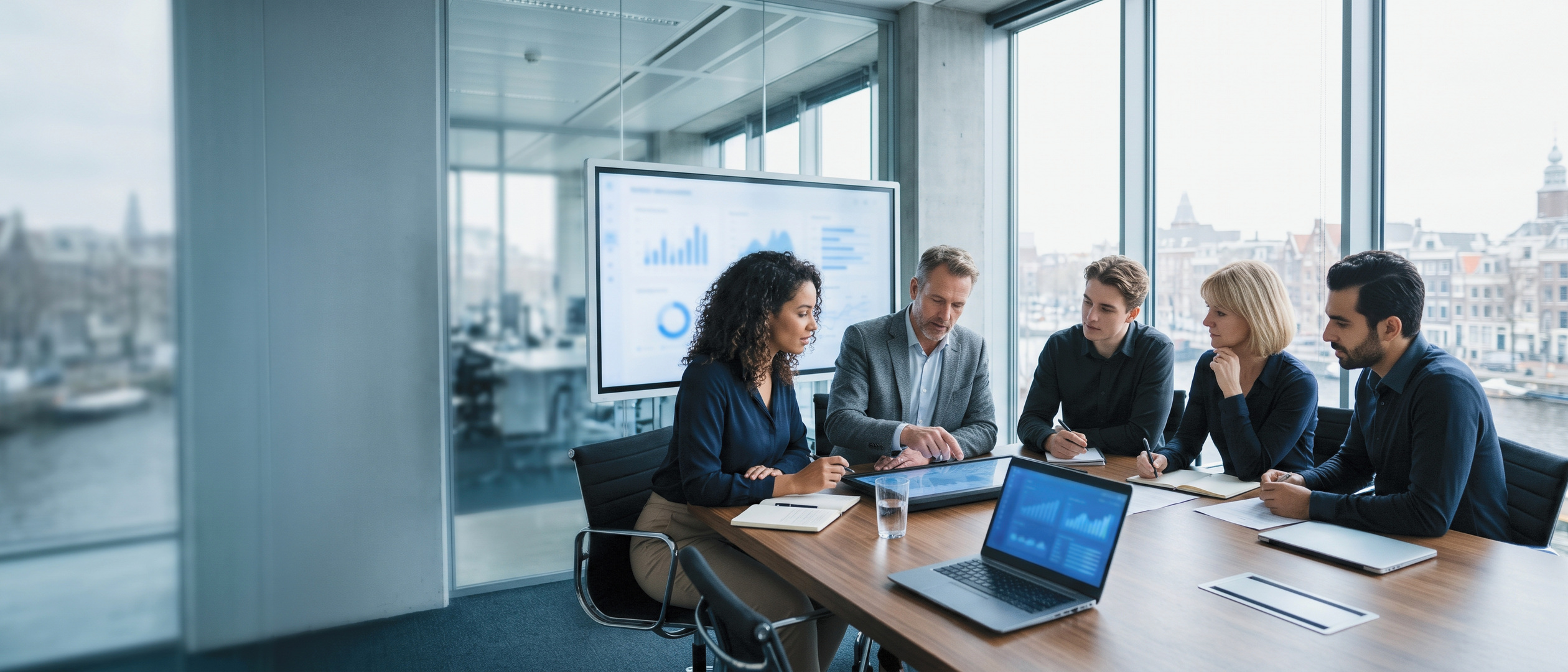 Directieteam in strategisch overleg