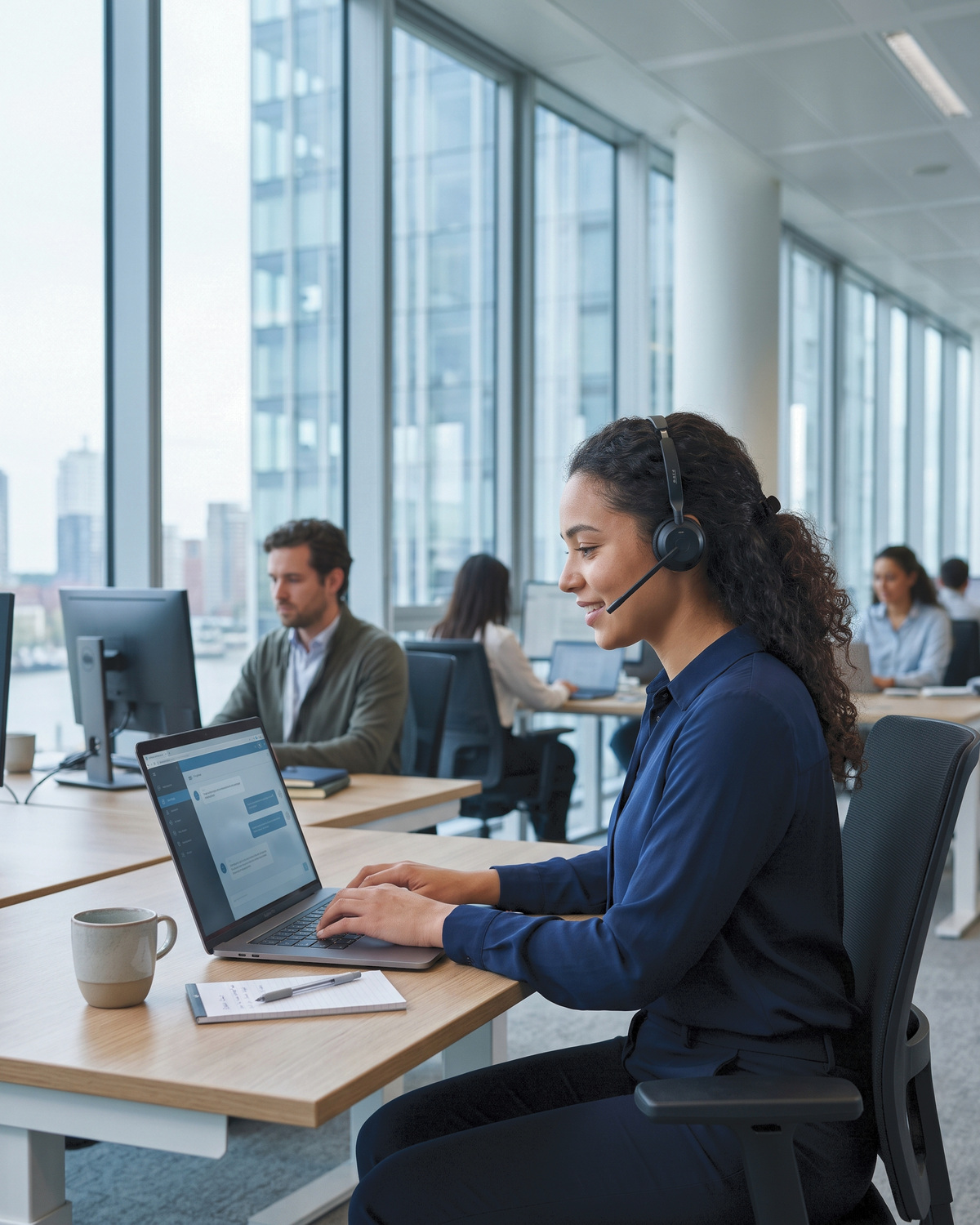 Klantcontact met AI-assistentie